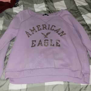 Lavender American Eagle sweatshirt